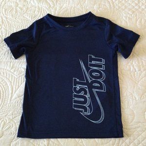 Nike Just Do It Little Boys XS Dri-Fit T-Shirt